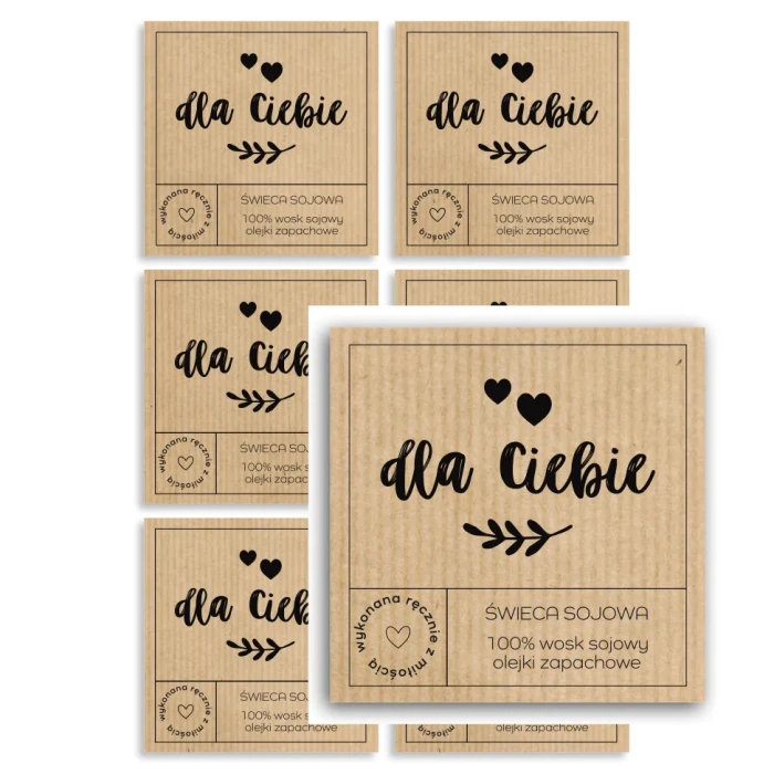 naklejki 5cm swiece sojowe walentynki kraft 2.webp