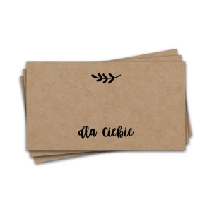 20x Etykiety do bransoletek 9x5cm 250g, Napis: dla Ciebie