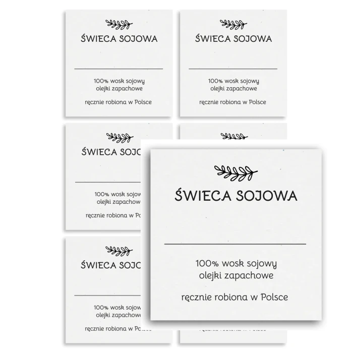 naklejki 5cm swiece sojowe 8 białe.webp