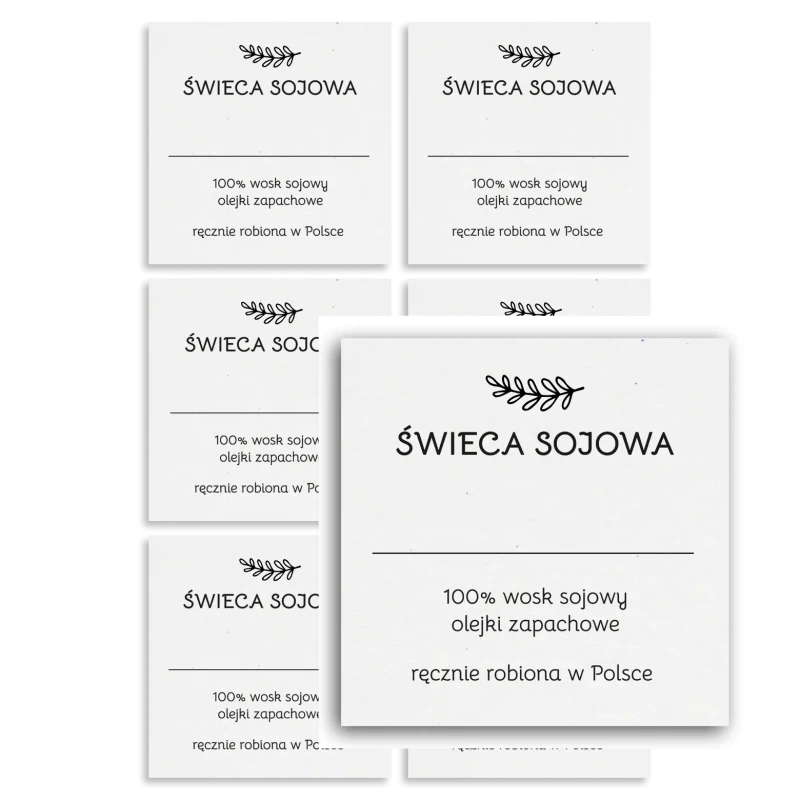 naklejki 5cm swiece sojowe 8 białe.webp