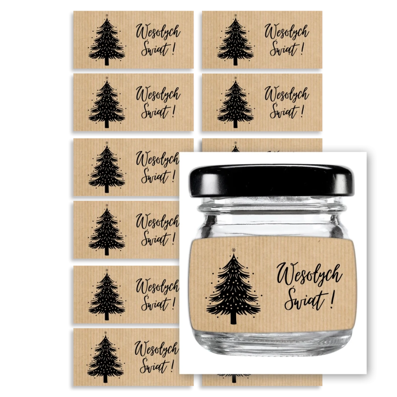 naklejki 2,5x5cm świąteczne kraft 4.webp