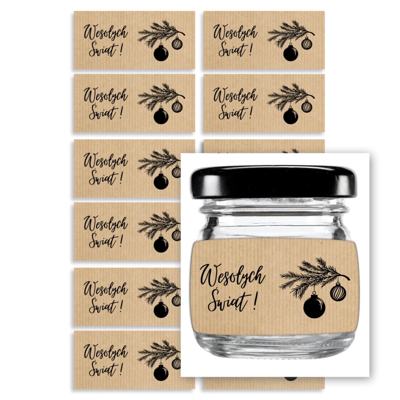 naklejki 2,5x5cm świąteczne kraft 6.webp