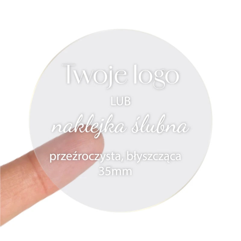 Naklejki przezroczyste logo slubne 50mm biale napisy.png